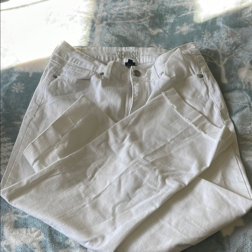 Rewash White Jeans